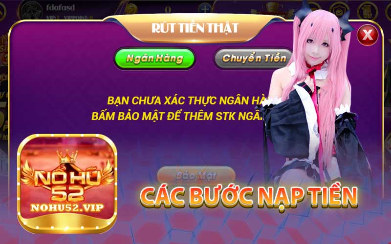 Các Bước Nạp Tiền